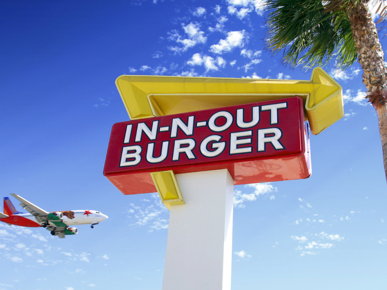 In-N-Out Burger near LAX | Photo courtesy of Karen Nicoletti, Flickr