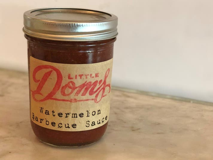 Watermelon BBQ Sauce | Photo courtesy of Little Dom's