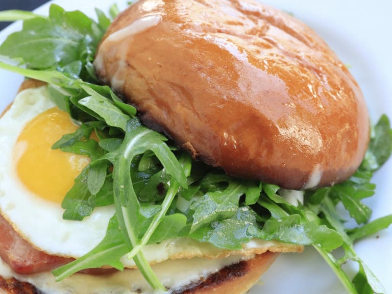 Breakfast Sandwich at Joan's on Third   |  Photo: Yuri Hasegawa