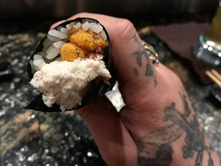 Uni and crab hand roll for one of the many many wins last night at #sushiZO shouts to chef Kevin and the dude Victor A post shared by Doctor Woo (@_dr_woo_) on Jan 14, 2017 at 1:22pm PST