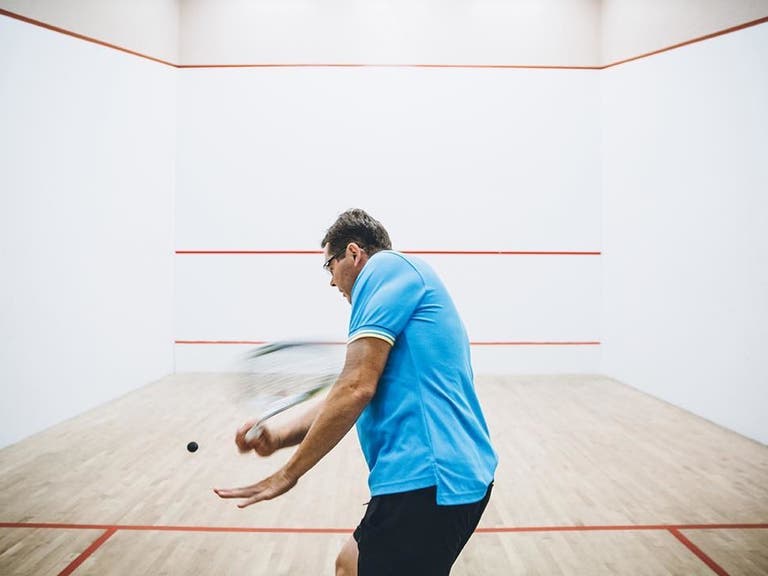  Squash is one of the favorite sports at the Los Angeles Athletic Club | Instagram by @losangelesathleticclub