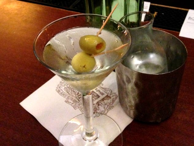 Classic Martini at Musso & Frank Grill   |  Photo: Daniel Djang