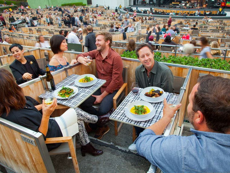 Supper in the Box Seats | Photo courtesy of Hollywood Bowl